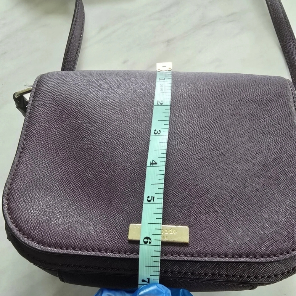 Kate Spade Leather Crossbody Handbag Women Newbury Lane Carsen Excellent - Picture 7 of 12